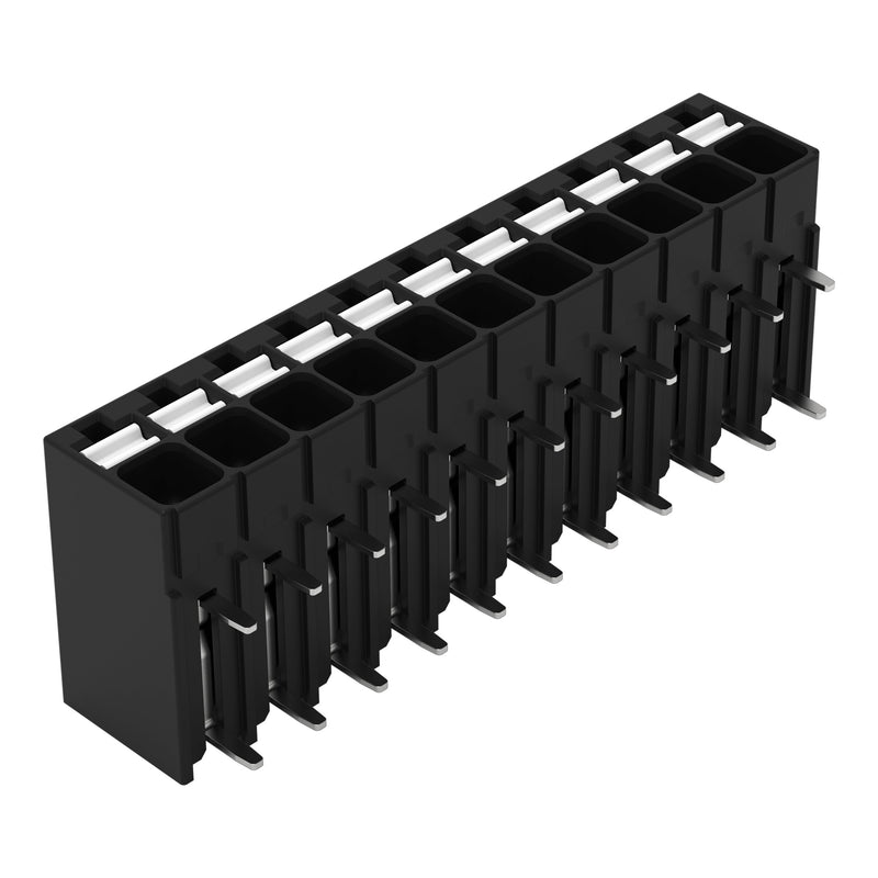 WAGO GmbH & Co. KG - Leiterplattenklemme THR-Leiterplattenklemme 2086-1211 Drücker,1,5mm²,sw − 84 Stück