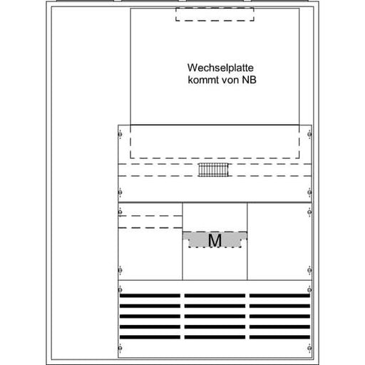Striebel&John - Zähler-Komplettschrank Meßschrank KS459 für WP 4/5A