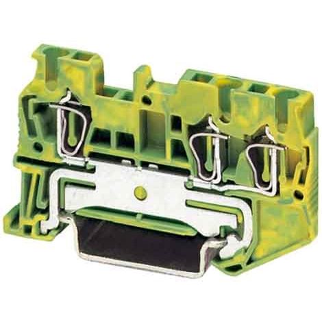 Phoenix Contact - Schutzleiter-Reihenklemme Schutzleiterklemme ST 2,5-TWIN-PE 0,08-4qmm gn-ge