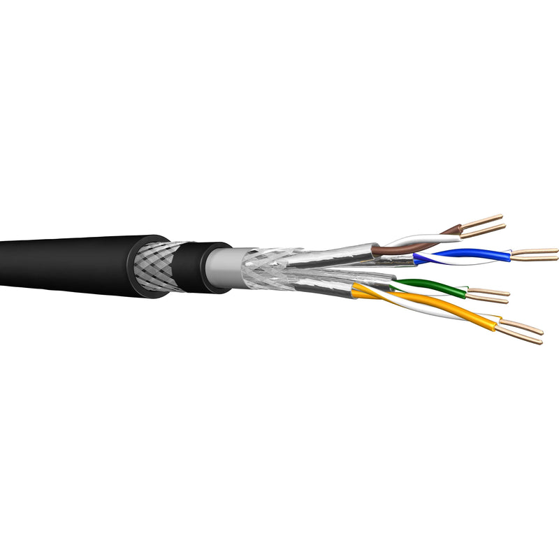 Draka Comteq (DNT) - Daten- und Kommunikationskabel UC900 SS23 C7 (L)HQ2Y BK 60062472-T1000 4P S/FTP AWG23 SWB