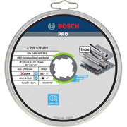 Bosch - Trenn-/Schleifscheibe PRO Stainless Steel and 2608619364 Metal X-Lock