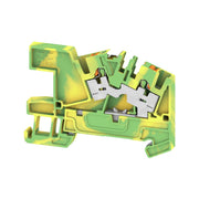 Weidmüller - Schutzleiter-Reihenklemme Klemme PUSH IN 2.5qmm AITB 2.5 BB 2C PE DL − 50 Stück