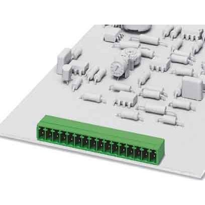 Phoenix Contact - Leiterplattensteckverbinder Grundgehäuse Mini MC 1,5/16-G-3,81 8A/160V − 50 Stück
