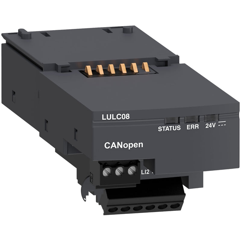 Schneider Electric - Feldbus, Dez. Peripherie - Kommunikations-Modul FU-Modul LULC08 Canopen