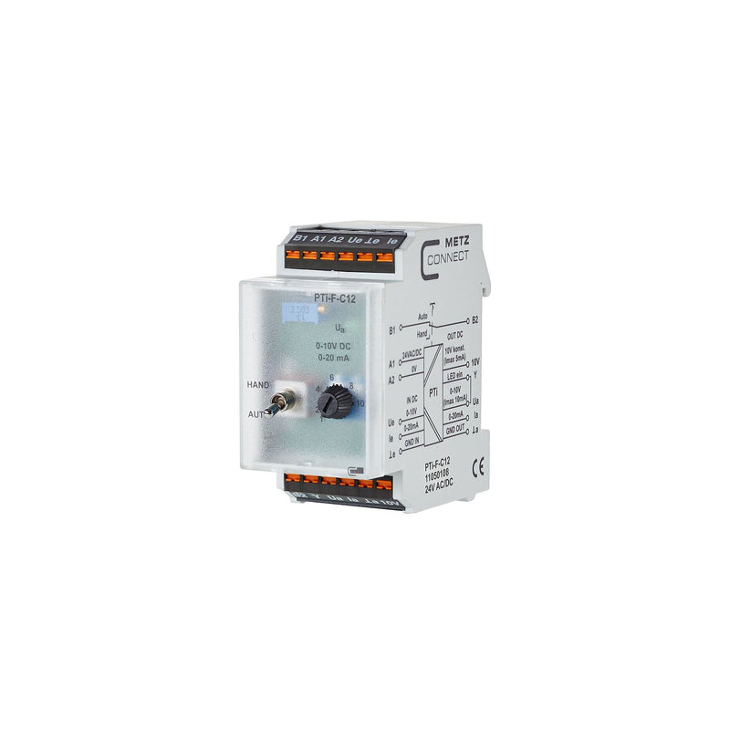 Metz Connect - Schnittstellenwandler PTi-F-C12 24 V AC/DC 1105010870 PTi-F-C12 24V AC/DC