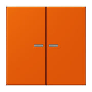 Jung - Bedienelement intelligent Taster 2fach BT LC 17102 260 orange vif