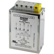 Murrelektronik - Geräteüberspannungsschutz für Energietechnik/Stromversorgung Netzentstörfilter MEF 3/1 N 6A T I:6A U:4x440VAC