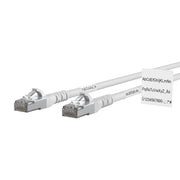 Metz Connect - Patchkabel Kupfer Patchkabel Cat.6A 1308455088WE AWG 26 5m weiß − 5 Stück