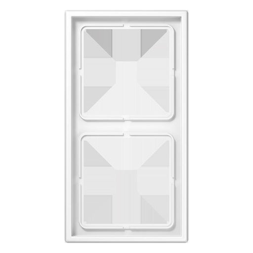 Jung - Abdeckrahmen Rahmen 2fach SPLS 982 WW waage/senkrecht