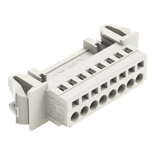 WAGO - Kabelsteckverbinder für Leiterplattensteckverbinder 1-Leiter-Stiftleiste 721-608/114-000 CAGECLAMP,2,5mm²,lgr − 25 Stück