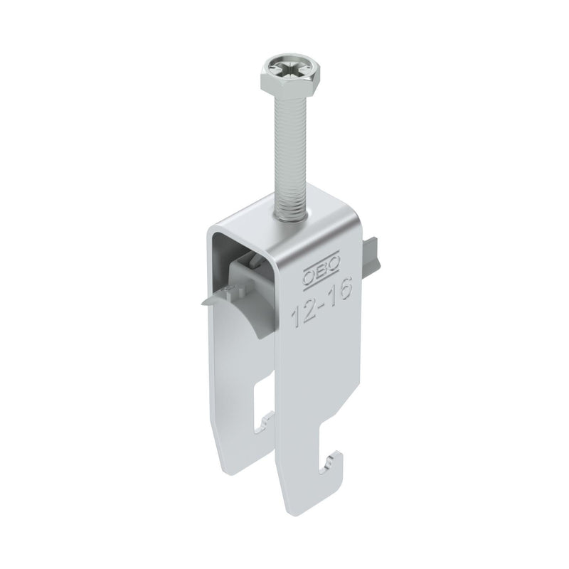 OBO Bettermann - Bügelschelle BS-U2-K-16 ALU 2-fach − 50 Stück