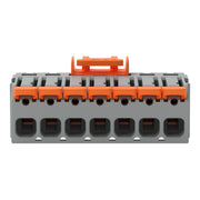 WAGO - Kabelsteckverbinder für Leiterplattensteckverbinder 1-Leiter-Federleiste 2231-1107/328-000 Push-in CAGECLAMP,gr − 50 Stück