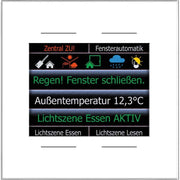 Issendorff - Bussystem-Melde-/Bedientableau Glas-Farbdisplay 2,8Z LCN - GT4DW 4Ta. +Temp.Sensor,ws − 1 Stück
