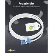 Goobay - Patchkabel Kupfer Patchkabel U/UTP Cat6 74288 Ultraflexibel,slim,w