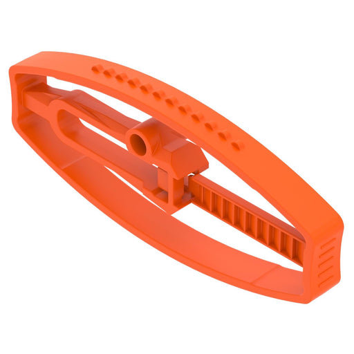 OBO Bettermann - Befestigungsschelle für Kabel/Rohre Mauernut-Klemmschelle MNK 01 Polypropylen orange − 100 Stück