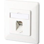 Metz Connect - Kommunikationsanschlussdose Kupfer Anschlussdose C6A UP TN EDATC6A-1UP-rws 1xRJ45,UP,rws − 1 Stück