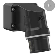 Walther Werke - CEE-Gerätestecker (IEC 60309) CEE NEO Wandgerätestecker FW714501CC 16A 5P 1h IP54 − 10 Stück