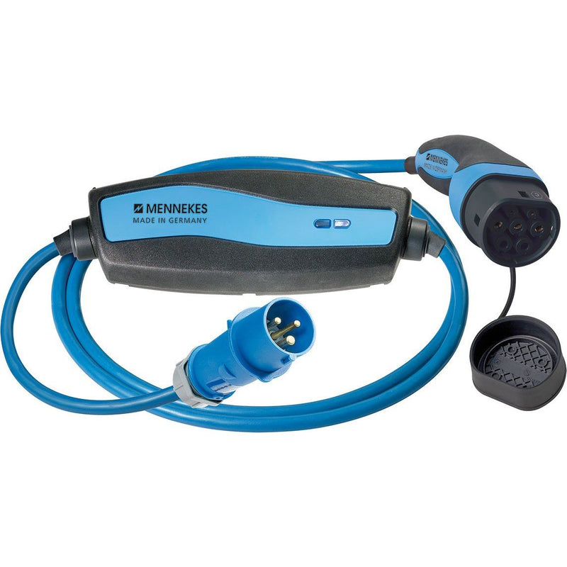 Mennekes E-Mobil - Ladeleitung E-Mobility Ladekabel Mode 2 Typ 2 35203100068 16A 8m VDE − 1 Stück