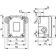 Schmersal - Einzelpositionsschalter Positionsschalter T2S 441-11y 380V,16A
