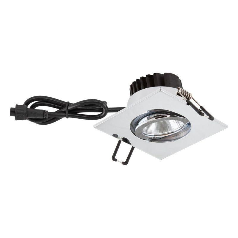 EVN Lichttechnik - Downlight/Strahler/Flutlicht LED-Einbauleuchte IP65 PC654061102 350mA 3000K chr