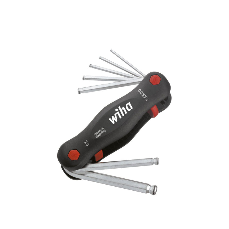 Wiha - Werkzeugset Multitool PocketStar SB369RP7 6-k-Kugelk. MR 7-tlg