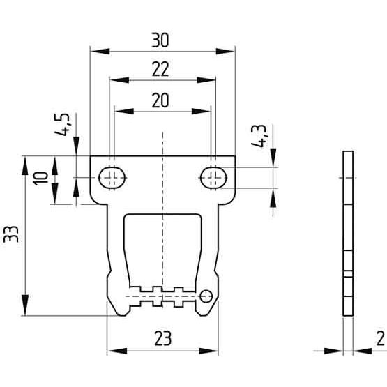Schmersal - Betätiger für Positionsschalter mit getrenntem Betätiger Betätiger AZ 17/170-B1  − 1 Stück
