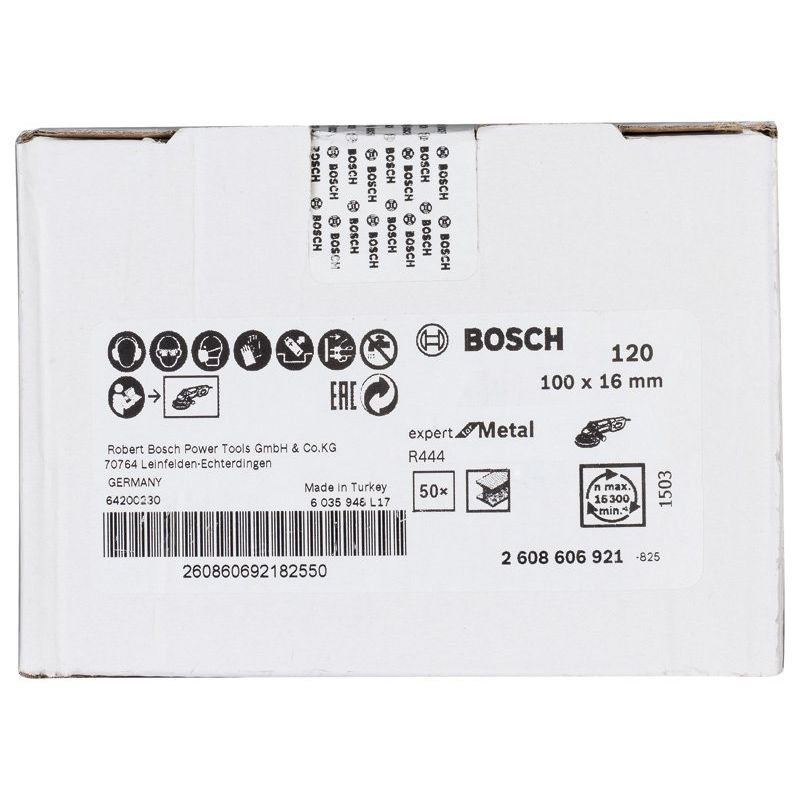 Bosch - Trenn-/Schleifscheibe Fiberschleifscheibe R444 2608606921 Expert for Metal