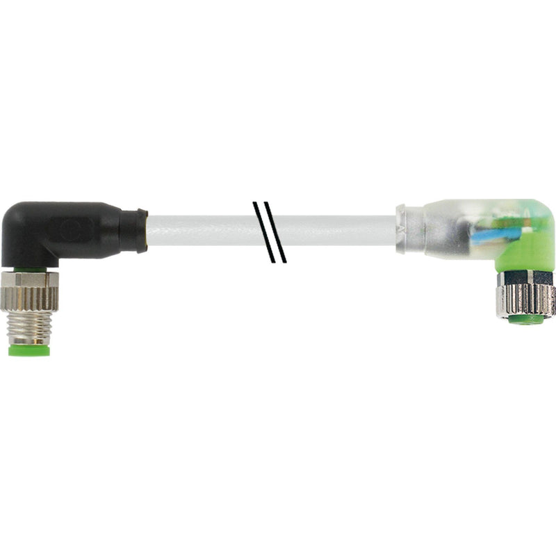 Murrelektronik - Konfektioniertes Sensor-Aktor-Kabel Verbindungsleitung 7000-88101-2300030 M8 St.gerw.auf Bu.M8 − 1 Stück