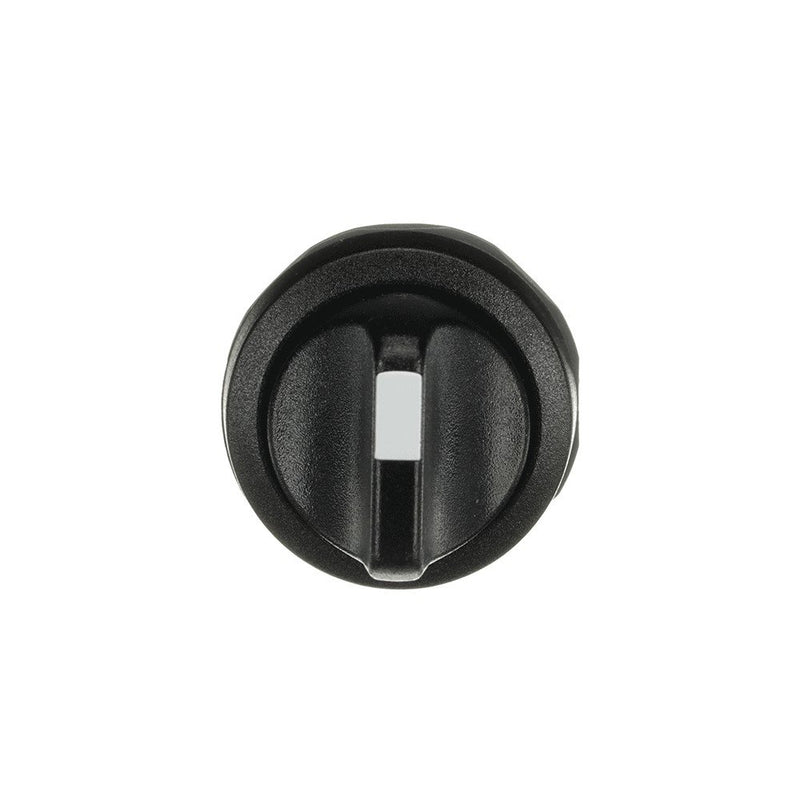 ABB Stotz S&J - Frontelement für Wahlschalter M3SS3-10B schwarz, 3 Stell