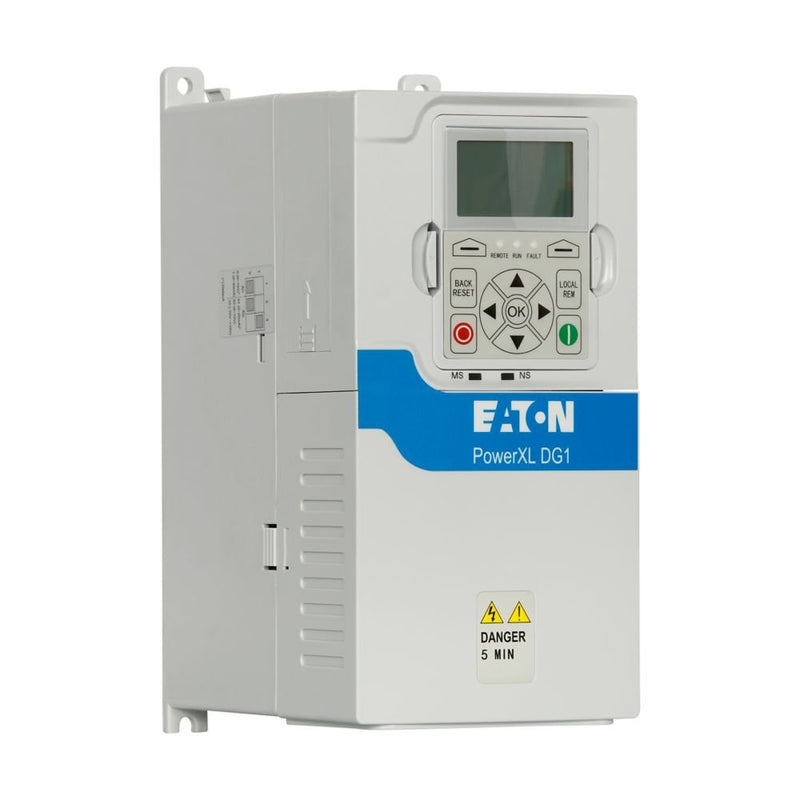 Eaton - Frequenzumrichter =< 1 kV Frequenzumrichter 3phasig DG1-324D8EB-C20C 230V 4.8A 1.1kW AC