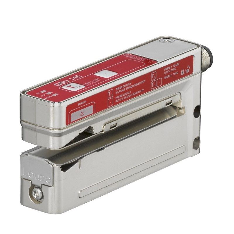 Leuze - Ultraschall Einweg-Schranke Ultraschall Gabelsensor GSU14E/16T.3-M12