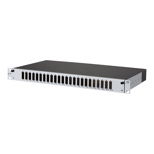 Metz Connect - Frontpanel/Patchpanel leer (Schaltschrank) Spleissbox ausziehbar OpDATslide für24SC-D unbestückt