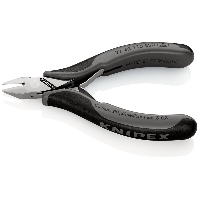 Knipex - Seitenschneider Elektronik-Seitenschneider 77 42 115 ESD ESD, 115mm