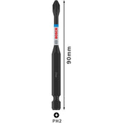 Bosch - Bit PRO Phillips Impact 2608522524 Bit, PH2, 90 mm