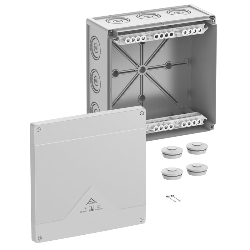 Spelsberg - Dose, Gehäuse für Montage auf der Wand/Decke Abzweigkasten Abox Pro 350-35²