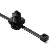 HellermannTyton - Kabelbinder Befestigungsbinder T30RFT6LG-MC5-BK-D1 − 500 Stück