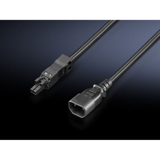Rittal - Netzanschlussleitung Netzkabel DK 7859.020 mit IEC C18