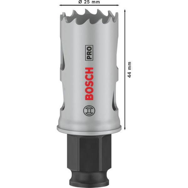 Bosch - Lochsäge PRO Multi Material PC Plus 2608594372 Lochsäge, 25 mm