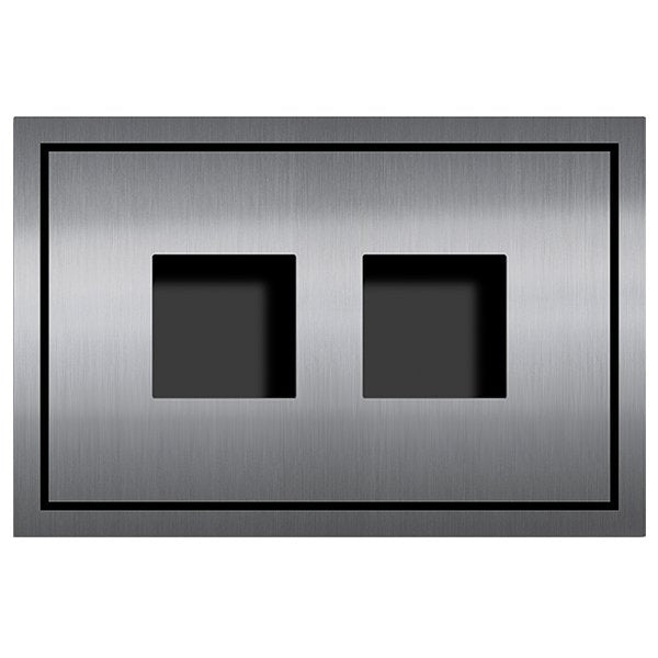 TCS Tür Control - Montageelement für Türstation Inputzmontageset ZAU2067-0030 2x1 AMI-Modul, 1-sp