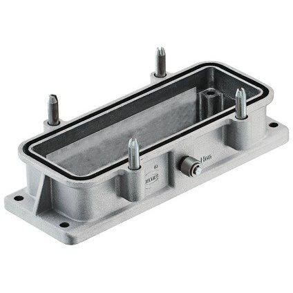 Harting - Gehäuse für Rechtecksteckverbinder Anbaugehäuse Baugröße: 24B 09620640381 Zentralbügel