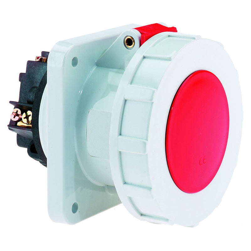 Bals Elektrotech - CEE-Anbausteckdose (IEC 60309) Anbausteckdose gerade 63A 13385 5p 400V 6h IP67