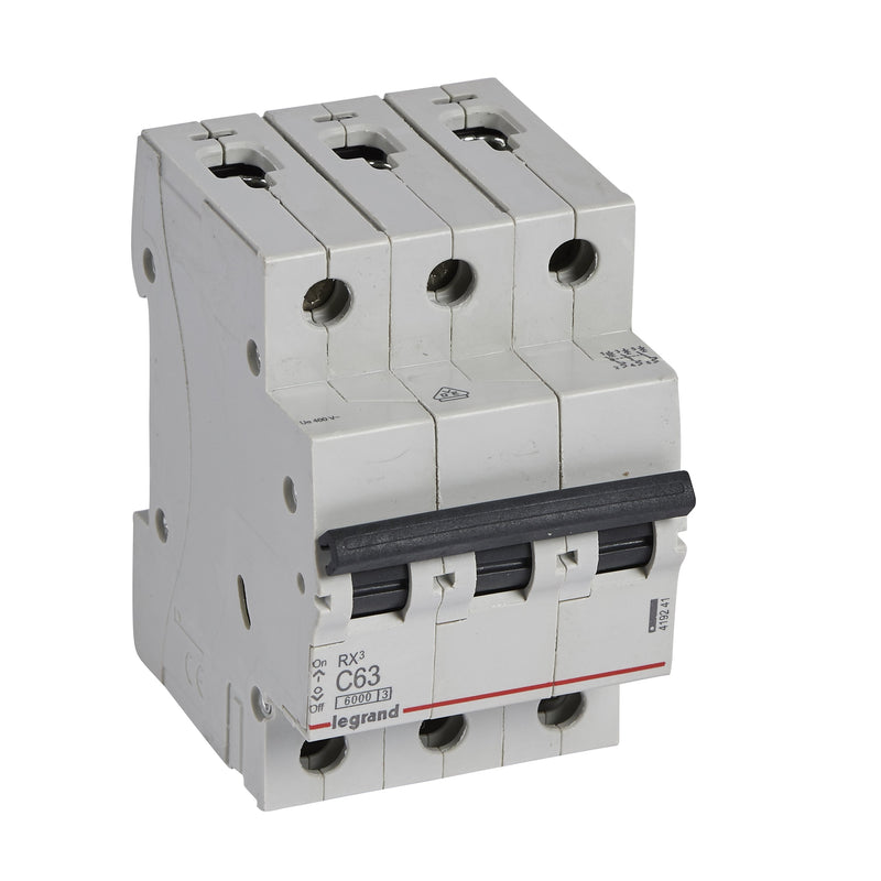 Legrand - Leitungsschutzschalter Legrand 419241 63A, 3-polig, 6kA