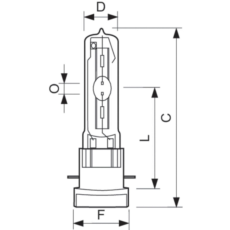 Philips Lighting - Studio-, Projektions- und Fotolampe Speziallampe MSR Gold 300/2 MFF 9300K