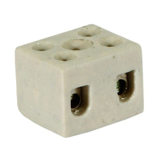 Pollmann - Ein- und mehrpolige Klemmenleiste POLLMANN KLEMME KERAMISCHE AK2/6A 4QMM, 2P, 6A, 400V − 1 Stück by Pollmann
