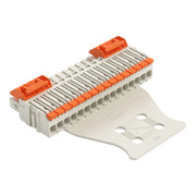 WAGO - Kabelsteckverbinder für Leiterplattensteckverbinder 1-Leiter-Federleiste,Hebel 27341116329000336000 PushinCAGECLAMP,lgr − 25 Stück