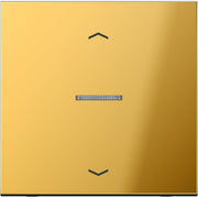 Jung - Bedienelement intelligent eNet Funk-Steuertaste FM GO 1700 P Symbol Pfeil, gold
