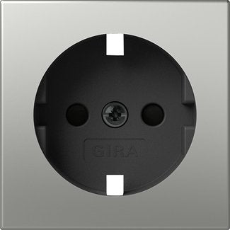 Gira - Zubehör/Ersatzteile für Installationsschalterprogramme Abd. SCHUKO-Steckd. SH 4921600 Edelstahl