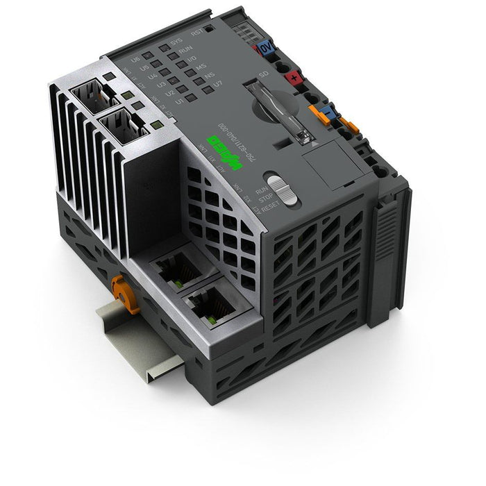 WAGO GmbH &amp; Co. KG - SPS-Grundgerät Controller PFC200 750-8211/040-000 2.Generation,2xETHER  − 1 Stück
