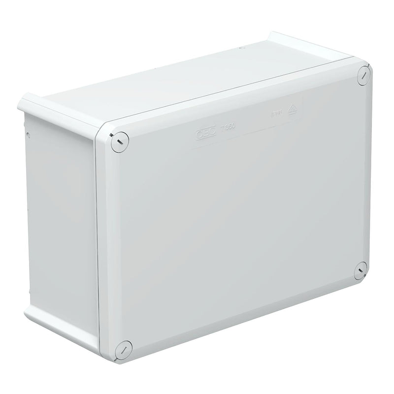 OBO Bettermann - Dose, Gehäuse für Montage auf der Wand/Decke Kabelabzweigkasten T 350 OE 285x201x120