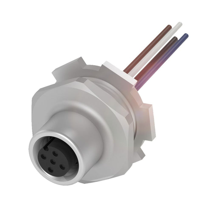 Balluff - Rundsteckverbinder, feldkonfektionierbar (Industriesteckverbinder) Flanschsteckverbinder BCC M454-000#BCC0CZ1  − 1 Stück
